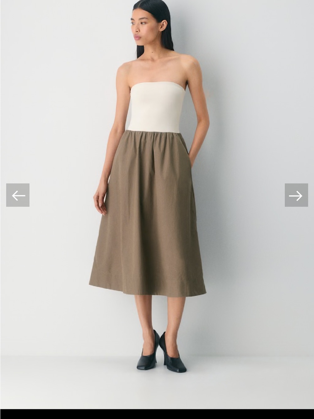 Aritzia Babaton midi dress